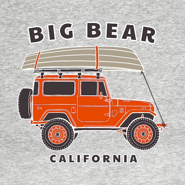 Big Bear California by TravelBadge